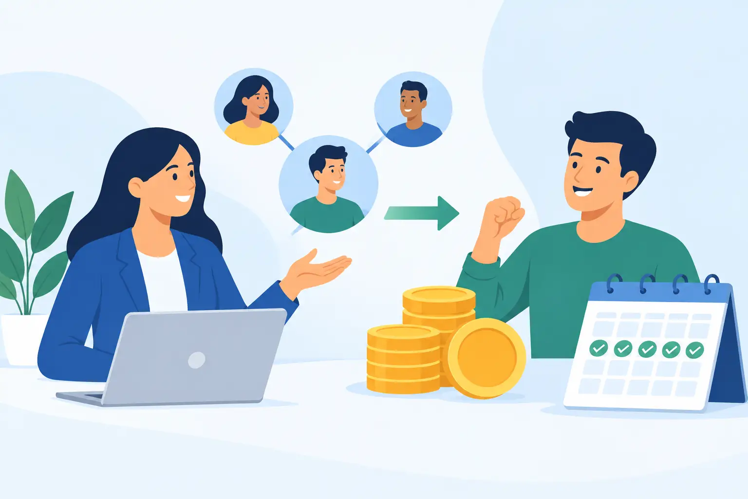 When Referral Commissions Pay Each Week for Partners